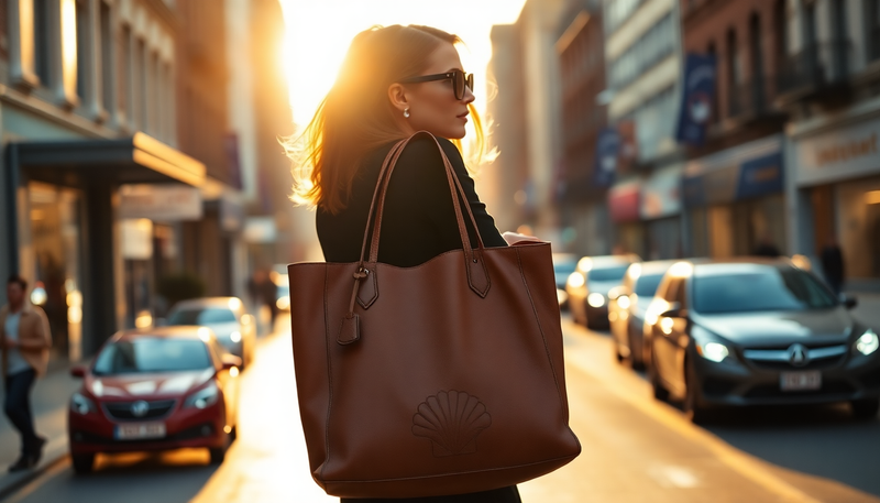 Elevate Your Style with the Retro Brown Shell Bag: A Versatile Accessory for the Modern Woman