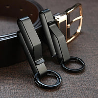 1Pc Outdoor Hanging Buckle Stainless Steel Detachable Key Chain Belt Clip Buckle Hanging Key Ring Holder Tool