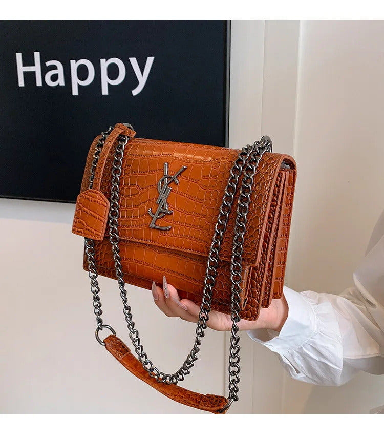 2024 new style bag high-end European and American retro chain Dionysian bag fashion shoulder crossbody bag