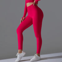 Women's Seamless Yoga Leggings Sexy High Waist Tummy Control Scrunch Butt Lifting GYM Workout Pants Outdoor Sports Fitness