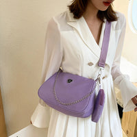 Nylon Crossbody Bag For Women Fashion Portable Casual Underarm Bag Students Cross Body Bag-mw