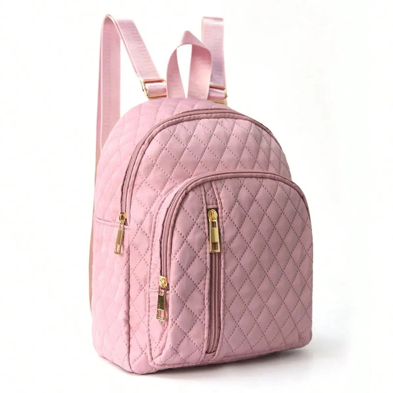 Quilted Pattern Classic Backpack