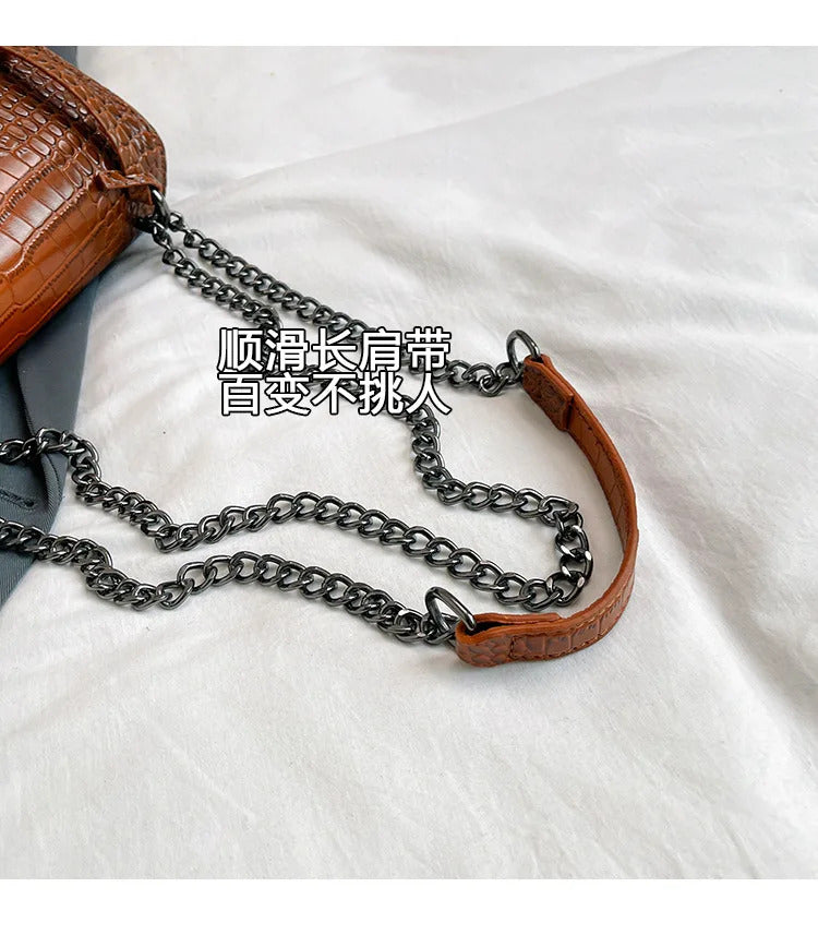 2024 new style bag high-end European and American retro chain Dionysian bag fashion shoulder crossbody bag