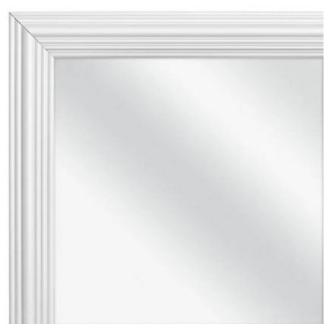 [Shipping from US] Mirror Full Length with 13x49 Black Frame - Versatile Hanging Options, Pre-Drilled for Easy Installation