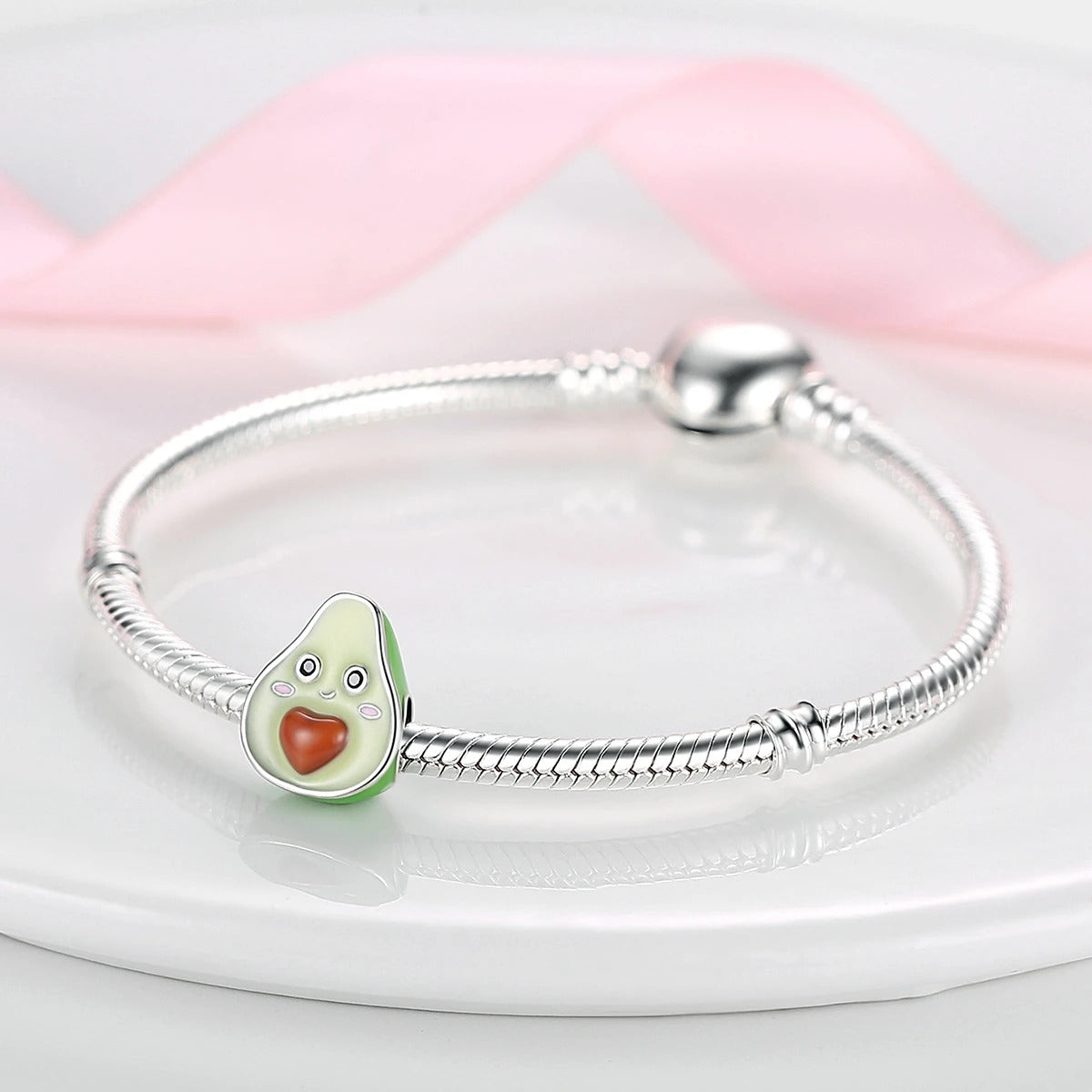 Silver Plated Travel Sunflower Lucky Charms Fit Original Pandora Bracelet Dangle Pendant DIY