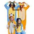 XXL Kids Black Animal Cartoon Onesie White Adult Women Men Kigurumis Pyjamas Halloween Cosplay Party Costume Christmas Homewear