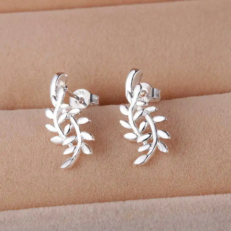 Original 925 Sterling Silver New Earrings Hearts For Women Exquisite Student Girlfriend Jewelry Accessories Wedding Fashion Gift