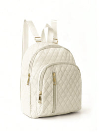 Quilted Pattern Classic Backpack