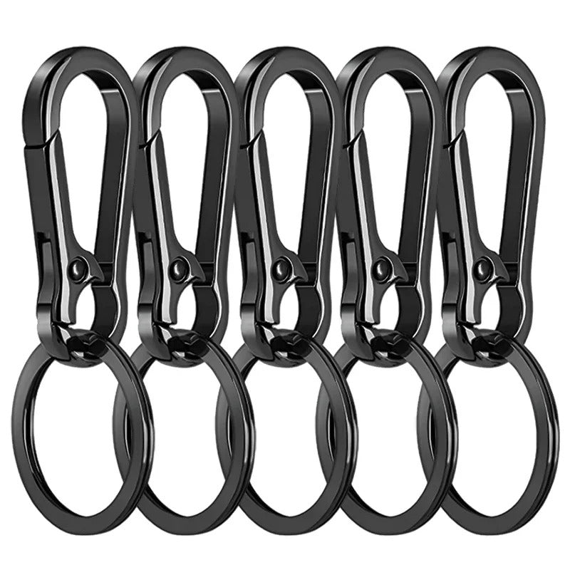 1/5PCS Metal Gourd Buckle Keychain Climbing Hook Car Keychain Strong Carabiner Shape Keychain Accessories Vintage Key Chain Ring