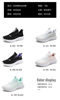 Casual Running Summer Fashion Anti Slip Hiking Mesh Breathability Athletic Shoe Tennis Woman Trend 2024 Woman Sneakers Couple