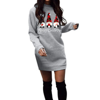 Streetwear Women Clothing Y2k Dress Winter Clothes Women Hoodies Pullover Christmas Casual Autumn Harajuku Sweatshirts Dress