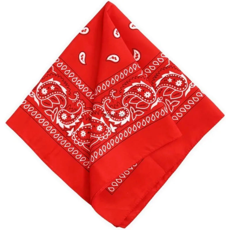 Tough Headwear Large Bandana Headband - Handkerchief Bandanas for Men & Women - Paisley Bandana Pack - Cowboy Scarf COSTUME