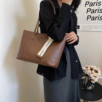 Women's bag New summer black handbag large capacity shoulder bag niche commuter woman bag Tote bag