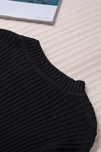 Colorblock Knit Sweater Dress