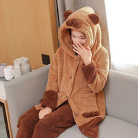 Kids Capybara Cosplay Costume Robes Soft Kigurumi Unicorn Anime Nightgown Halloween Cartoon Pajamas Winter Boys Girls Clothes