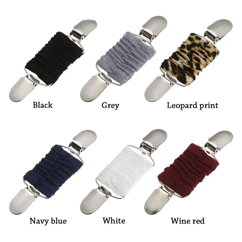 New Design Dresss Clips Back Cinch Set Elastic Clothes Clip to Tighten Dress Fashion Accessories for Women Kids