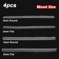 4pcs/Set Ring Size Reducer Tools Spiral Spring Based Rings Adjust Invisible Transparent Tightener Resizing Tool Jewelry Guard