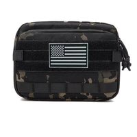 Tactical Admin Pouch of Double Layer Design, Molle EDC EMT Utility Pouches ,Sleeve Modular Tool Pouch Large Capacity