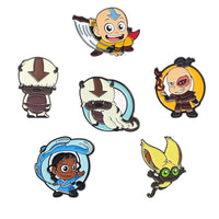 Cartoon Anime Characters Enamel Pins Custom Cute Little Monk Brooches Lapel Badges Funny Jewelry Gift for Friends