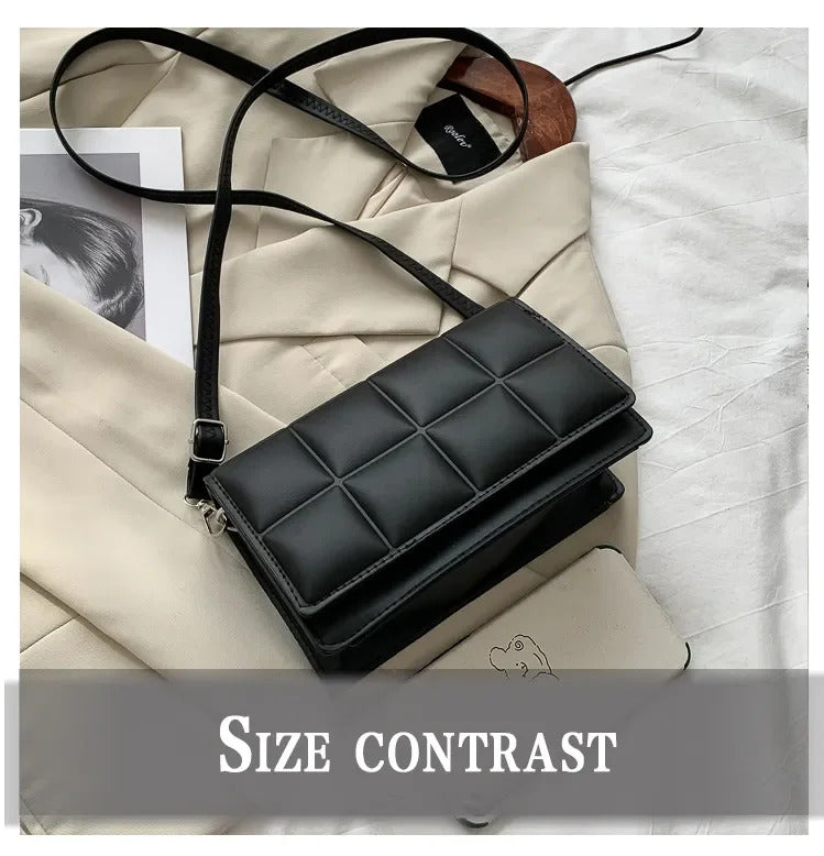 Fashion Brand Designer Women Shoulder Bag Small PU Leather Female Crossbody Bag Trend Classic Handle Handbag Women