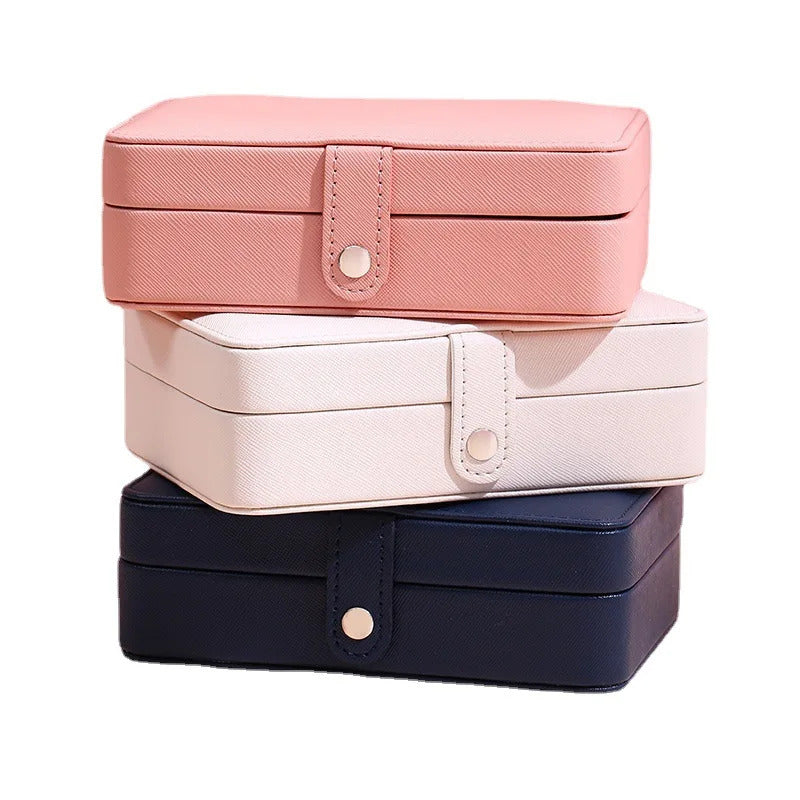 Leather Jewelry Box Organizer Jewelry Display Jewelry Boxes and Packaging Ring Box Suitable for Earrings and Rings