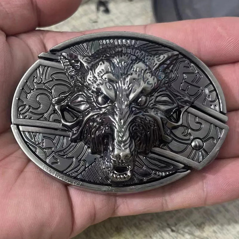 Fashionable and popular retro multi-functional animal belt buckle clothing accessories