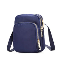 Women Bag Waterproof Shoulder Bag Crossbody Zipper Mobile Phone Lady Female Multifunction Handbag Wrist Purse Womens Pouch