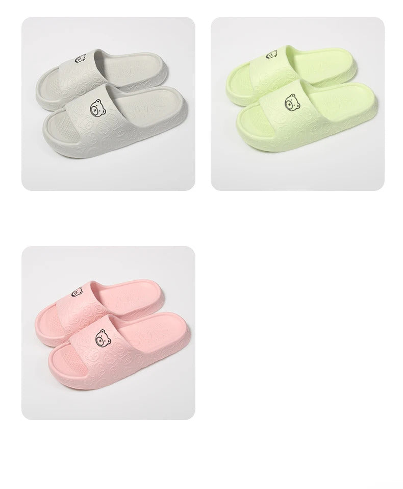 Non-slip Slippers Female Outer Wear 2024 New Bathroom Bathroom Indoor Home Sandals Female Summer Eva