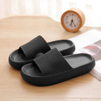 Women Thick Platform Cloud Slippers Indoor Home Eva Soft Sole Pillow Slides Sandals Woman 2023 Summer Non Slip Beach Flip Flops