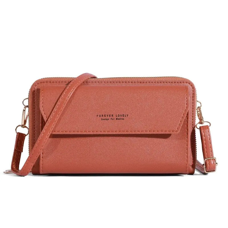 2023 New Crossbody Bag for Women Summer Small Market Simple One Shoulder Bag for Mobile Phone Double Layer Casual Small Body Bag