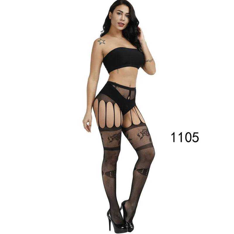 Comfort Lace Top Stockings Women's Sheer Thigh High Stockings Nylons Hosiery Black Red White Transparent Classic Silk Stockings