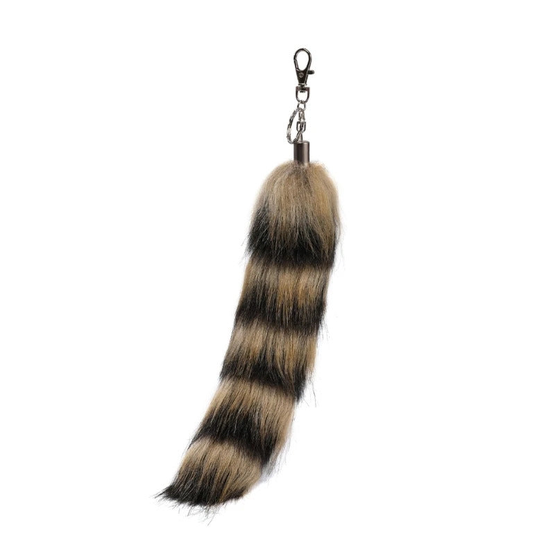 for Key Ring Raccoon Coat Tails Chain Keychain Keyring Gift New Tails Key Ring Chain Creative Rings for Men