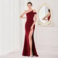 V-Neck Mermaid Dress with Shawl, Long Formal Prom Party Gown, Sequins Sleeveless, Sexy Evening Dress, Plus Size