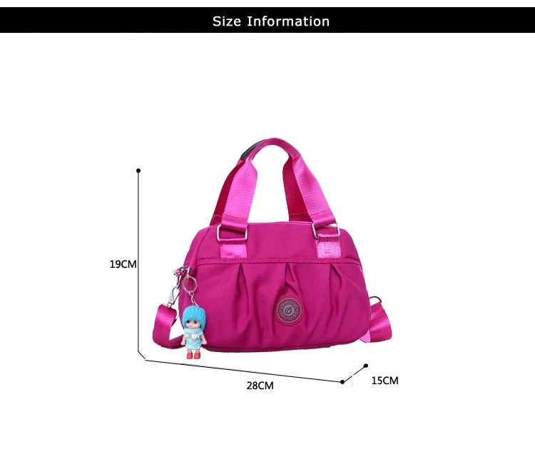 New Women Bag Nylon Waterproof Messenger Bags For Lady Crossbody Shoulder Bag Casual Handbags High Quality Multifunctional