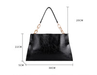 2024 New Design Handbags Women Shoulder Bag Soft Synthetic Leather Crossbody Large Capacity Fashion Female Underarm Bags