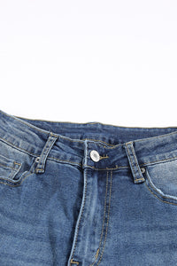 Blank Apparel - High Waist Flare Jeans with Pockets