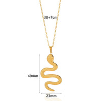 Stainless Steel Love Heart Necklace For Women 2023 New Trendy Lip Chain Simple Pendant Necklace Jewelry Gift Wholesalers