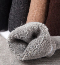 1 Pairs Winter Warm Women Socks Merino Wool Men Super Thicker Solid  Against Cold Thermal Plush Thick Snow Terry Socks