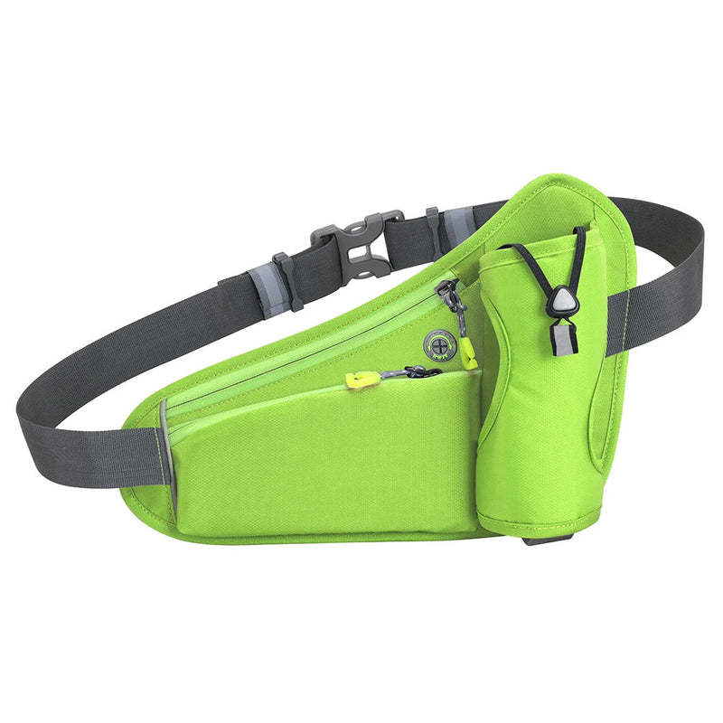 Running Waist Bags Water Bottle Holder Hydration Belt Bag Men Women Sports Fanny Pack Gym Running Cell Phone Jogging Cycling Bag