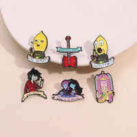 Cartoon Anime Characters Enamel Pins Custom Cute Little Monk Brooches Lapel Badges Funny Jewelry Gift for Friends