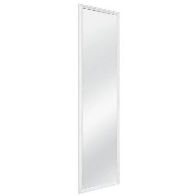 [Shipping from US] Mirror Full Length with 13x49 Black Frame - Versatile Hanging Options, Pre-Drilled for Easy Installation