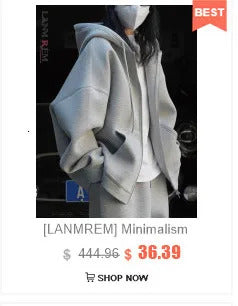 [LANMREM] Fashion Designer Blazers For Women Single Breasted Long Sleeve Temperament Simplicity Jackets 2024 Spring New 26D6799