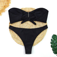 Micro Bikini Push Up Women Swimsuits 2024 Sexy Female Swimwear Brazilian Bikini Set Thong Biquini Swim Suits Print Beachwear