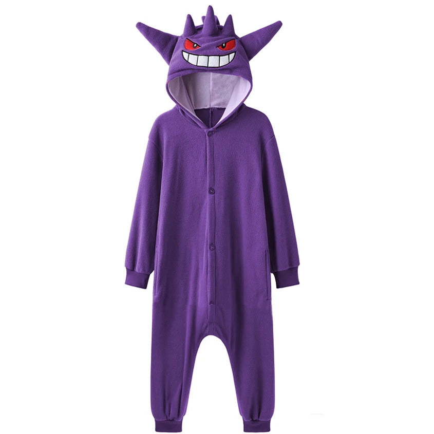 Women Onesies Charizard Pajama Gengar Kigurumi Umbreon Onesie For Adults Piplup Women Full Body Pyjama Halloween Cosplay Costume