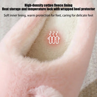 2024 New Cute Cat Slippers Fluffy Furry Women Home Slippers Men Winter Plush Slides Indoor Fuzzy Slippers Lovely Cotton Shoes