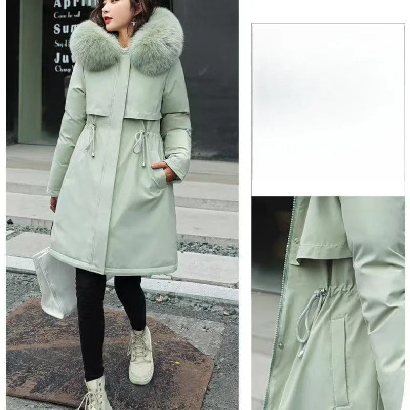 Plus Size Women's Winter Jacket Hoodie Padded Jacket Casual Windbreaker Office Lady's Matching New In Coats & Jackets Outerwear