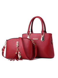 The new style handbag simple Korean version of women's handbag shoulder bag messenger bag bag bag mother bag