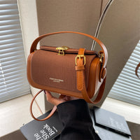 Simple Fashion Mini Square Women Crossbody Bags 2024 Luxury Designer Purses And Handbags Box Shape Pure Color Shoulder Satchels