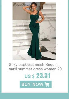 Sexy prom bridesmaid dresses for women elegant mesh birthday evening party dress woman backless maxi sequin summer dress vestido