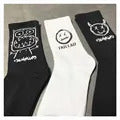 Spring Autumn Winter Cartoon Women'S Socks Cotton Mid-Tube Cute Bear Print Trend Short Socks Comfortable Breathable Sports Socks